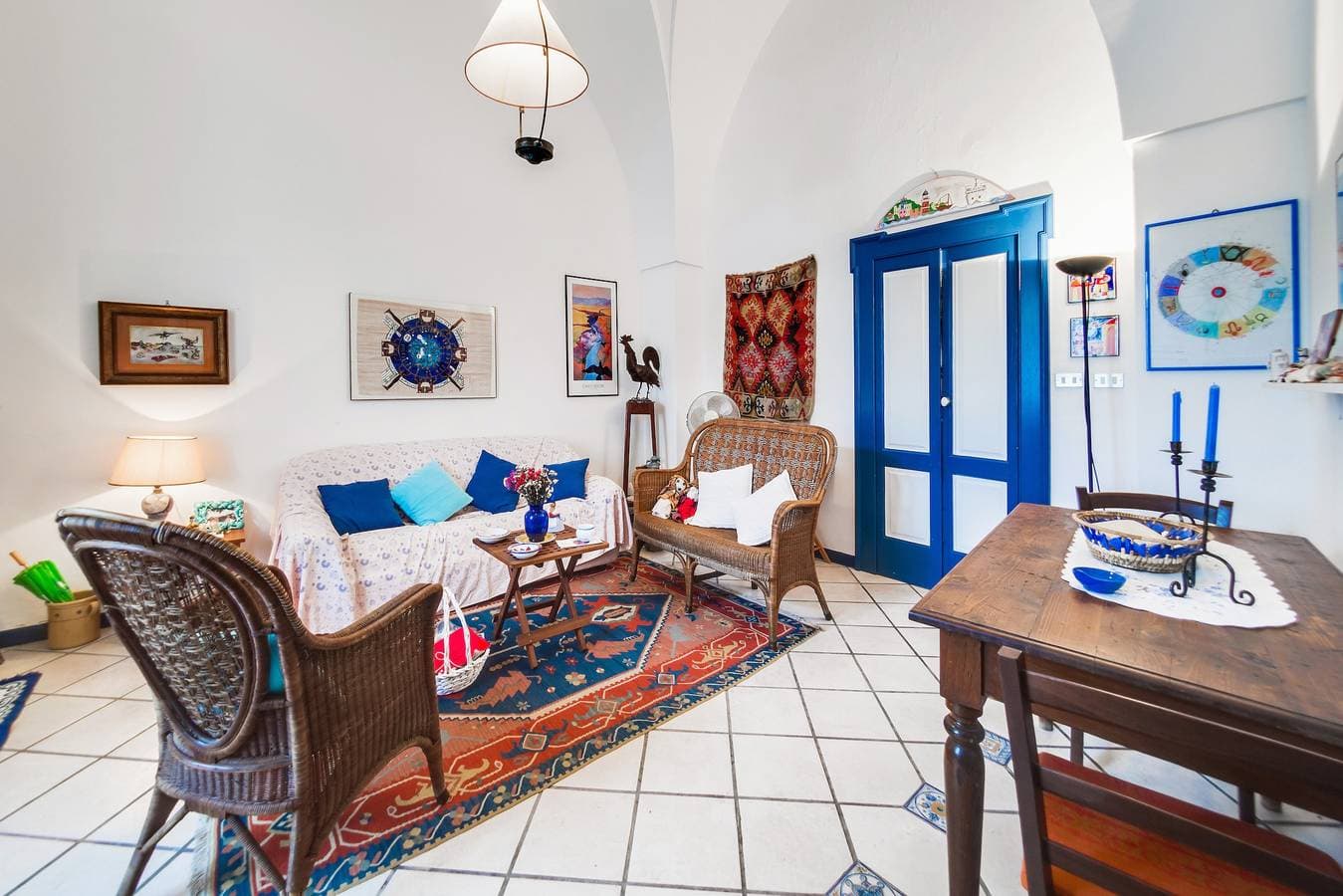 Foto 11 von 29: Ferienwohnung 'Casa Fiammetta' mit Meerblick, privater Terrasse und Klimaanlage