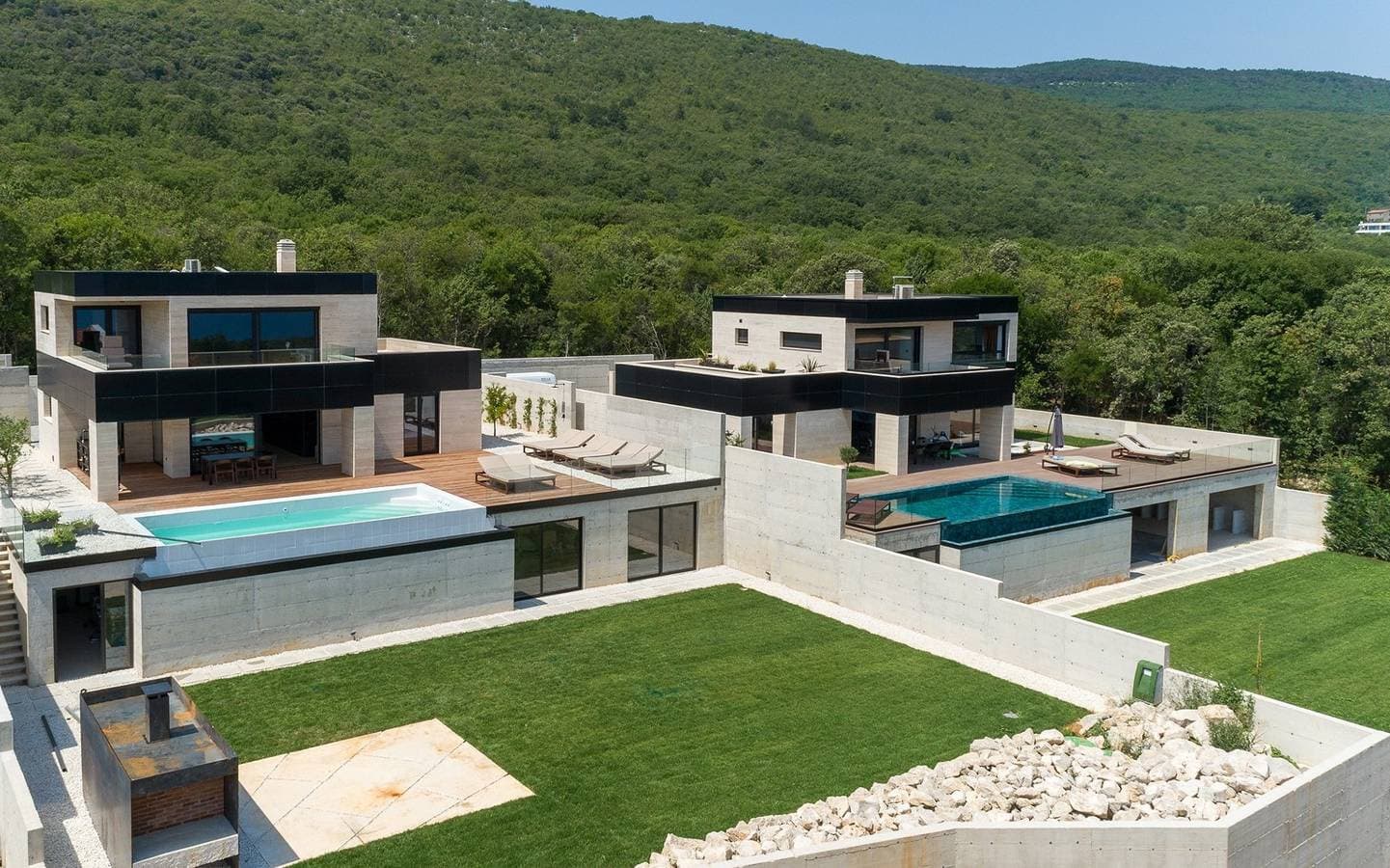 Foto 8 von 50: Ultramoderne Villa Unea mit atemberaubendem Meerblick