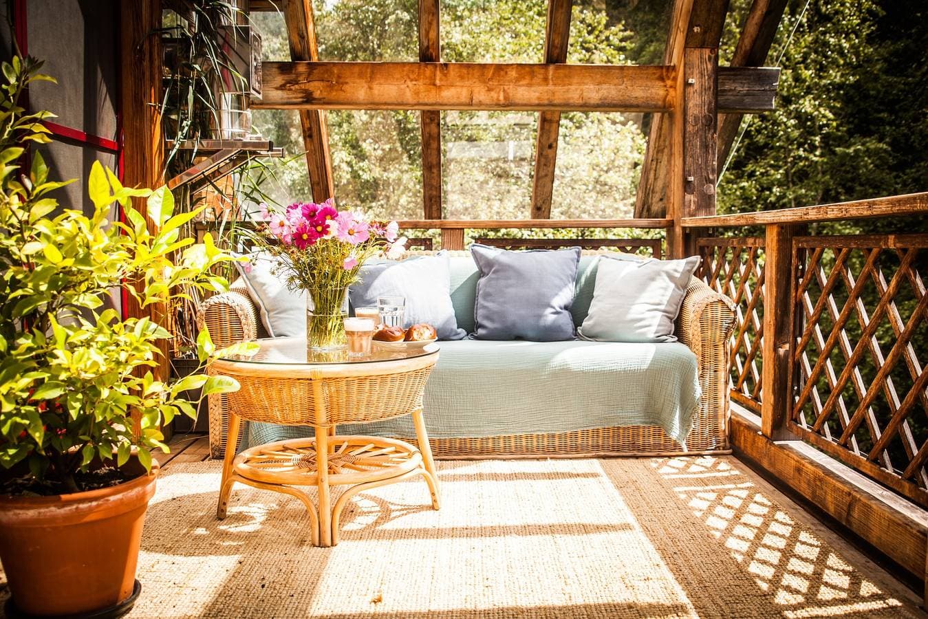 Foto 5 von 41: Großzügiges Appartment „Am Hirschenmoor“ mitten in der Natur, privater Terrasse und Garten