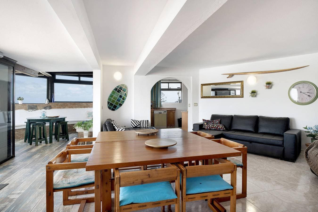 Foto 4 von 31: Ferienhaus 'Bungalow Famara, Lanzarote' mit Meerblick, privater Terrasse und WLAN