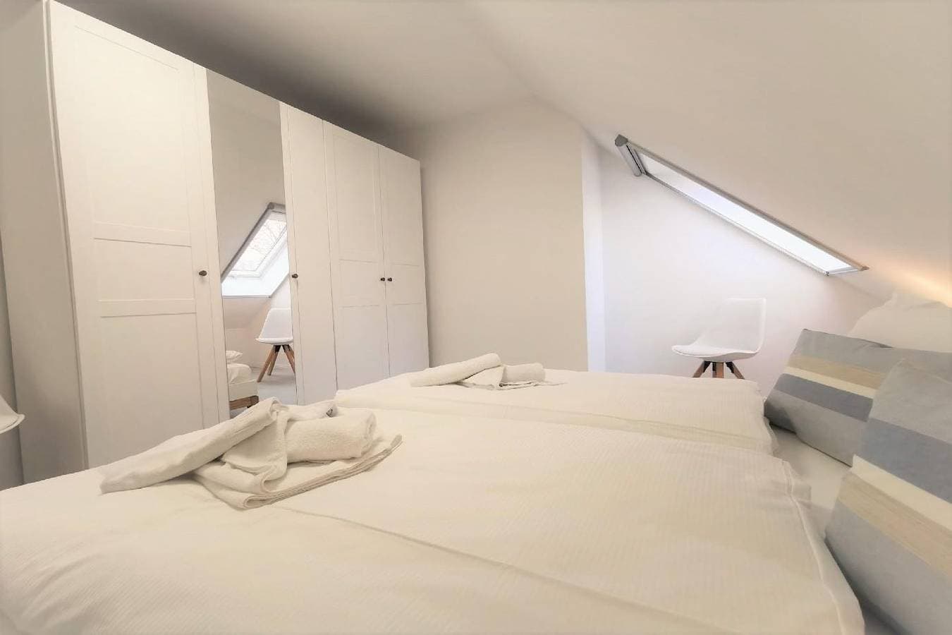 Foto 12 von 21: Ferienwohnung mit Dachterrasse und Meerblick - Haus Inselwind FeWo MEERwasser