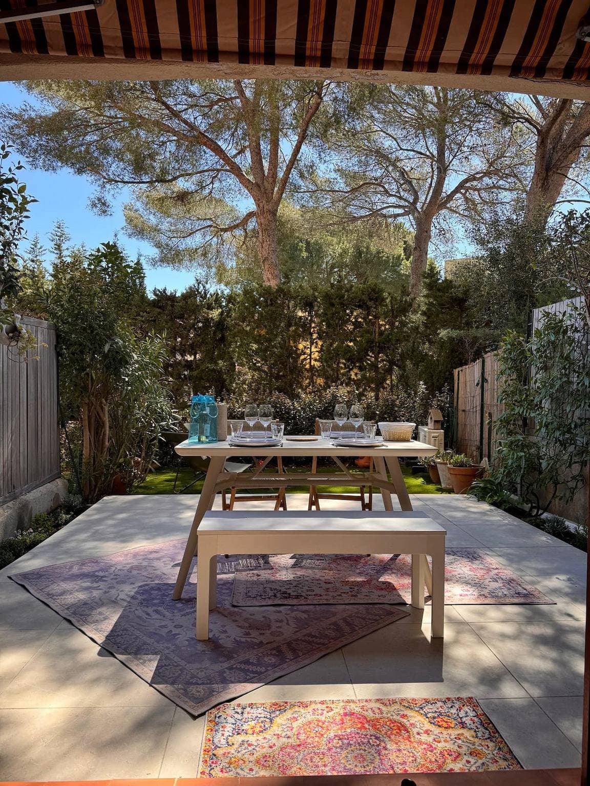 Foto 12 von 23: Ferienwohnung für 4 Personen mit Garten