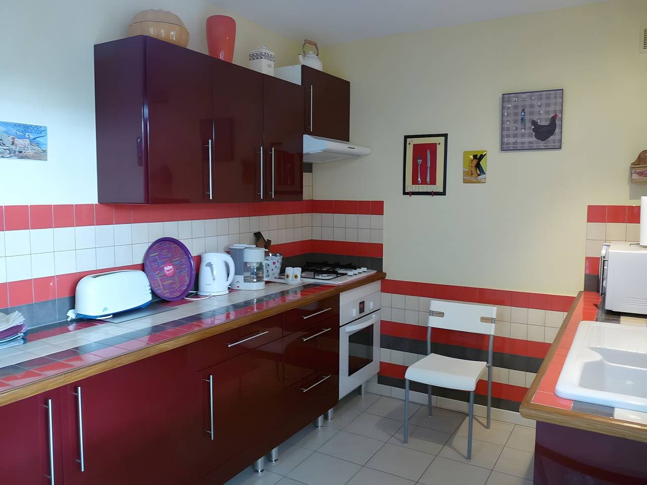 Foto 6 von 18: Villa „Gîte Le Calcadis“ mit Bergblick, WLAN und Klimaanlage