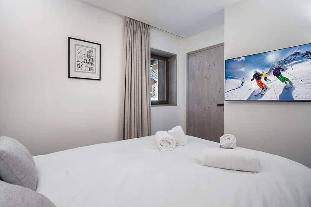 Foto 3 von 12: Courchevel Le Praz: Wohnung 4 Pers, Wifi, Parkplatz
