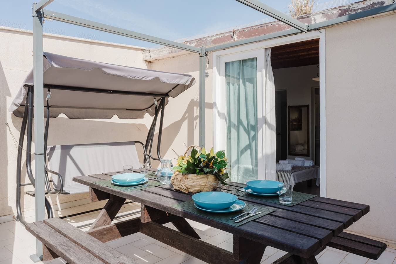 Foto 5 von 26: Ferienwohnung '1 Schlafzimmer' mit privater Terrasse und Klimaanlage