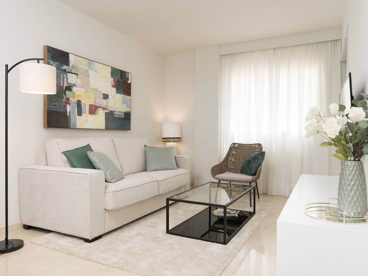 Foto 4 von 20: Gemütliches Apartment mit Pool, Klima, WLAN und kompletter Küche in Málaga