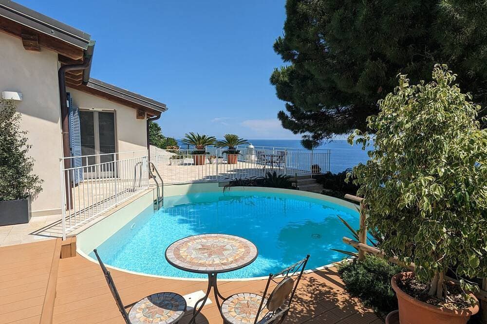 Villa with Pool and Jacuzzi on Sea View Terrace 1