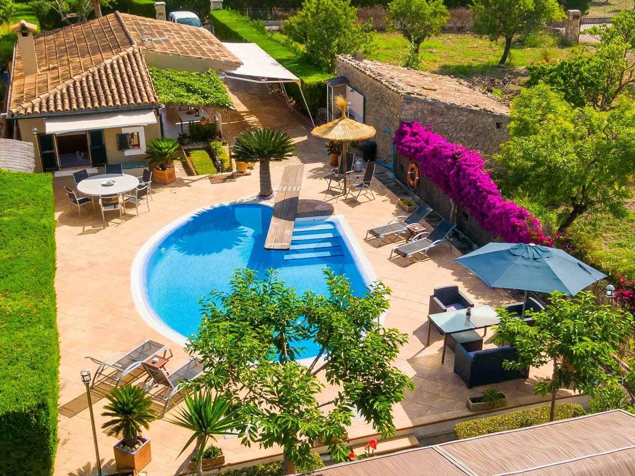 Wunderschöne Finca mit Pool in Selva, im Zentrum von Mallorca. 1