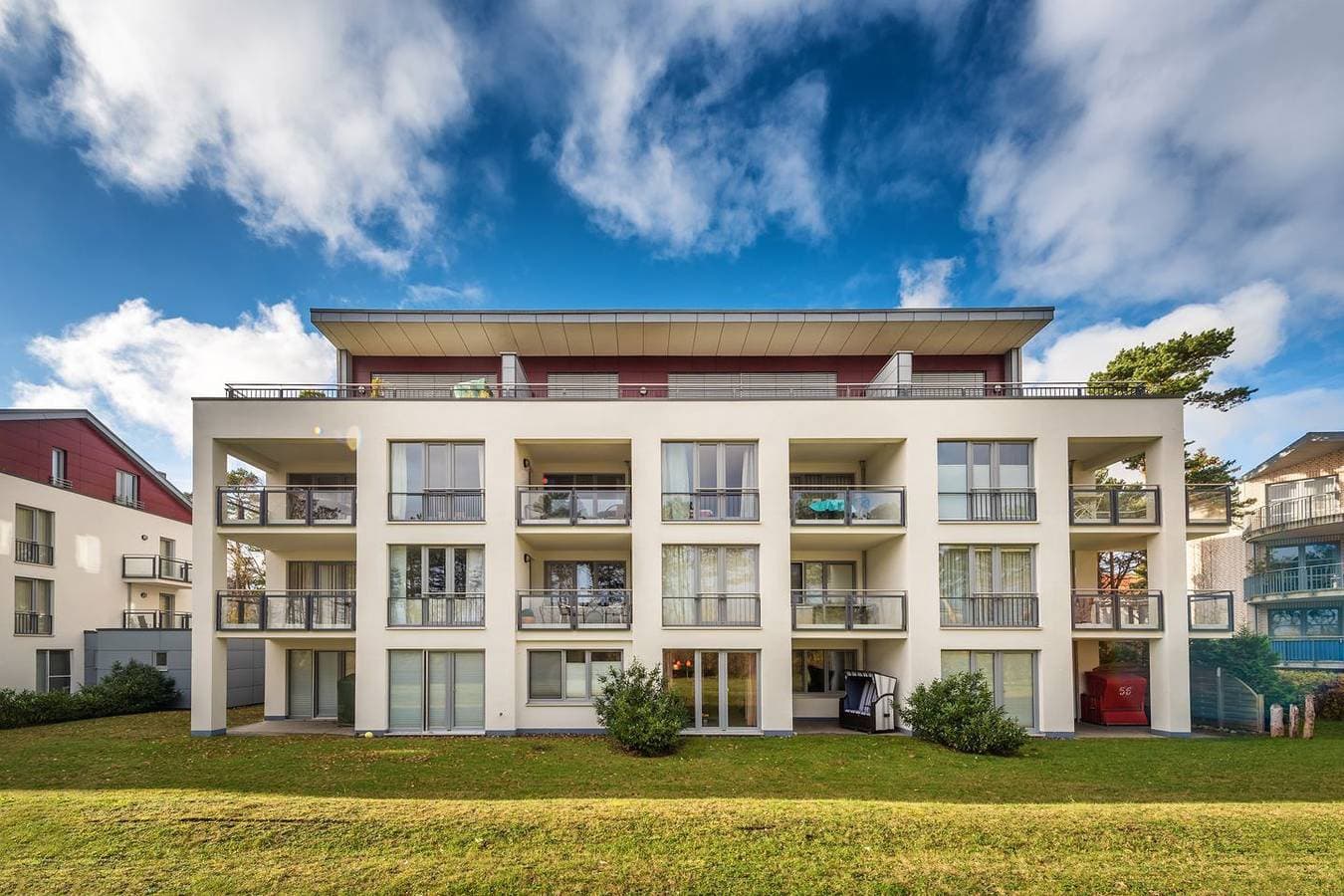 Foto 7 von 10: Gemütliche Ferienwohnung mit überdachter Terrasse, direkt am Strand