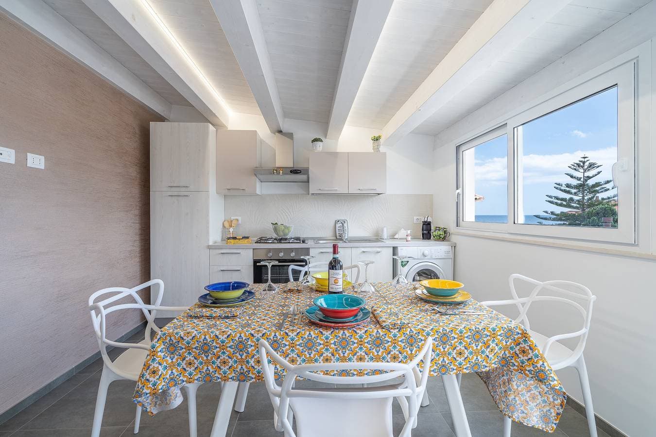 Foto 5 von 24: Ferienwohnung 'A Due Passi Dal Mare' mit Meerblick, Gemeinschaftspool und WLAN