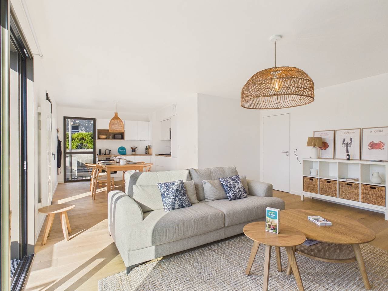 Ferienwohnung für 4, Terrasse, 200 m vom Hafen 1