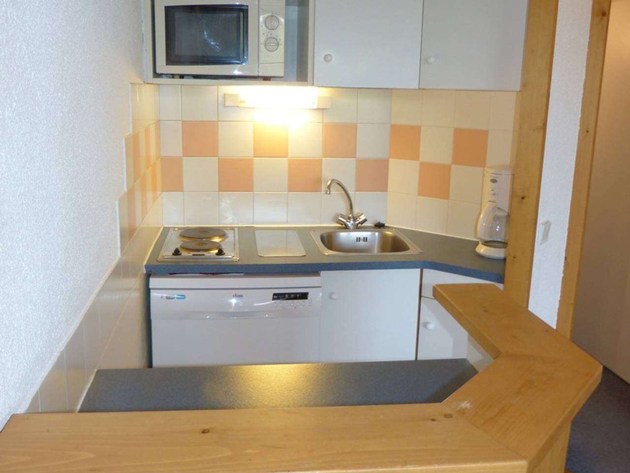 Foto 5 von 12: Teilbares, funktionelles Studio, 4 Pers, Zugang zu Pisten