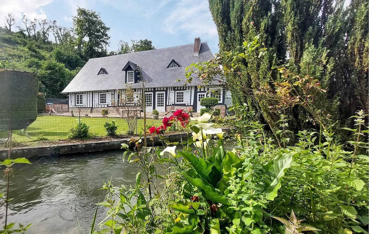 Familienhaus in Vittefleur mit großem Garten 140 m² 8 Personen. 1