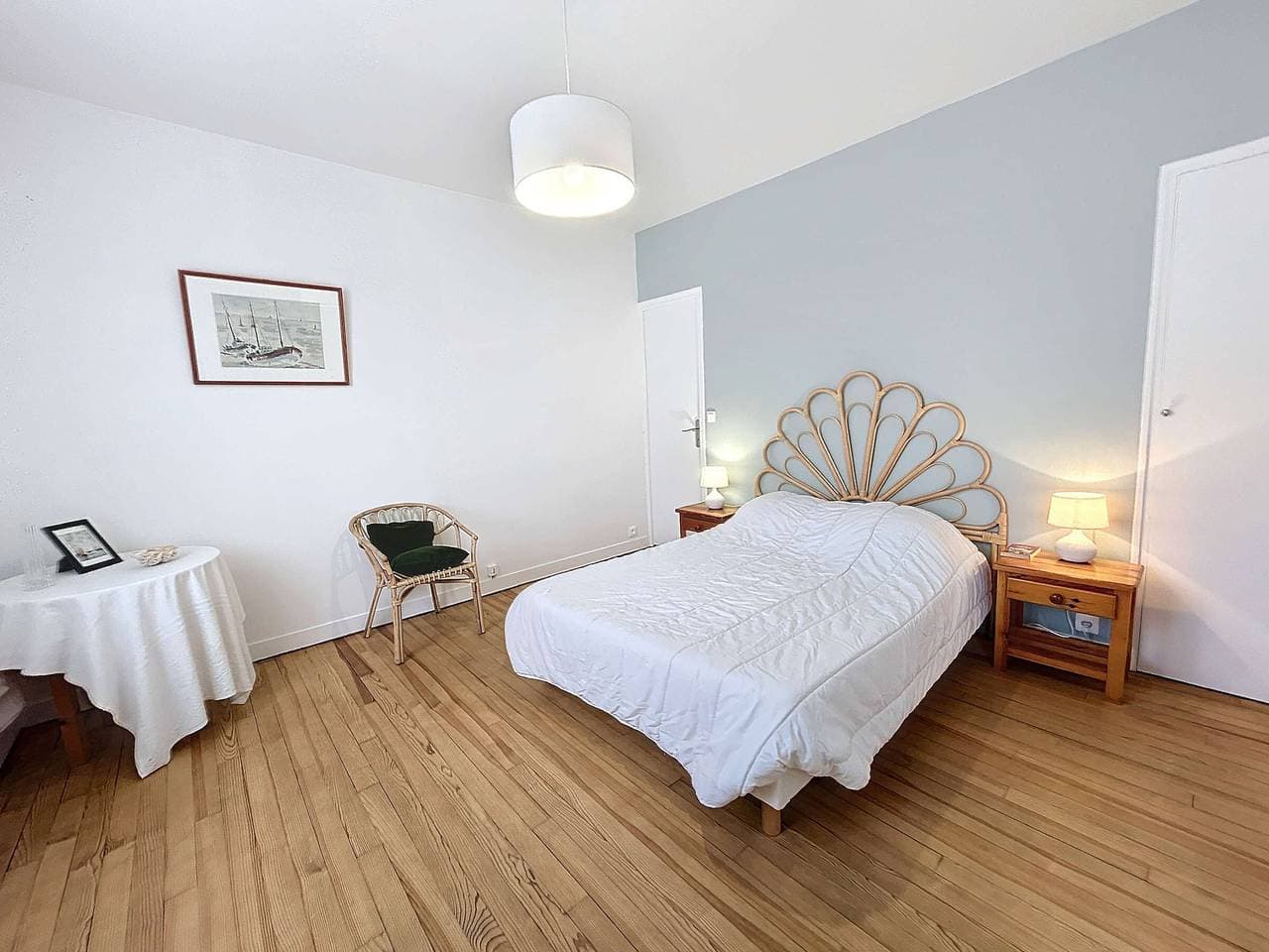 Foto 11 von 15: Erdgeschoss-Ferienhaus: Strandnah, ruhig, eingezäunter Garten, 3 Sz, nahe Geschäfte und Segelschule