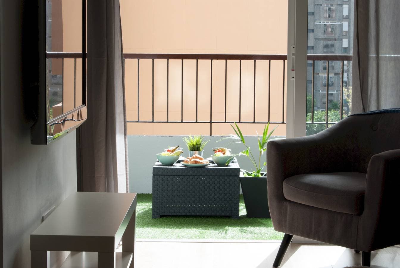 Foto 5 von 42: Ferienwohnung für 4 Personen mit Terrasse