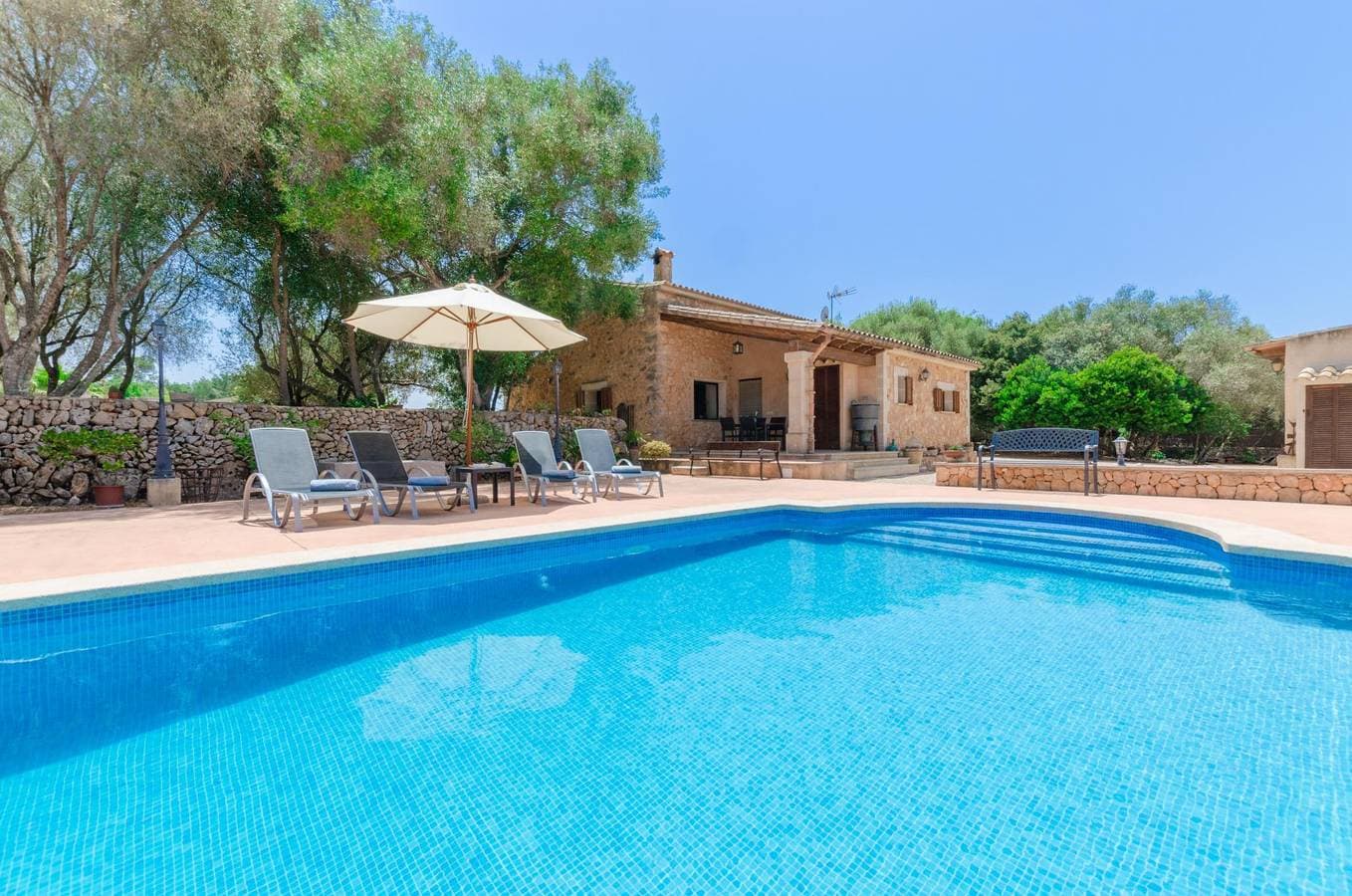 Foto 6 von 36: Son Garbi - Ferienhaus mit privaten Pool in Algaida. WiFi gratis