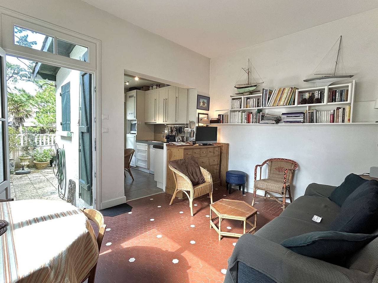 Foto 2 von 12: Bauloise Haus 2 Zimmer mit Garten - Haustiere erlaubt - La Baule Zentrum