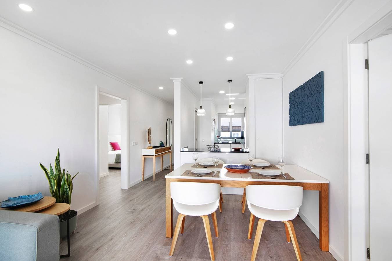 Foto 5 von 30: Ferienwohnung 'Salzige Gezeiten' mit Balkon, WLAN und Klimaanlage