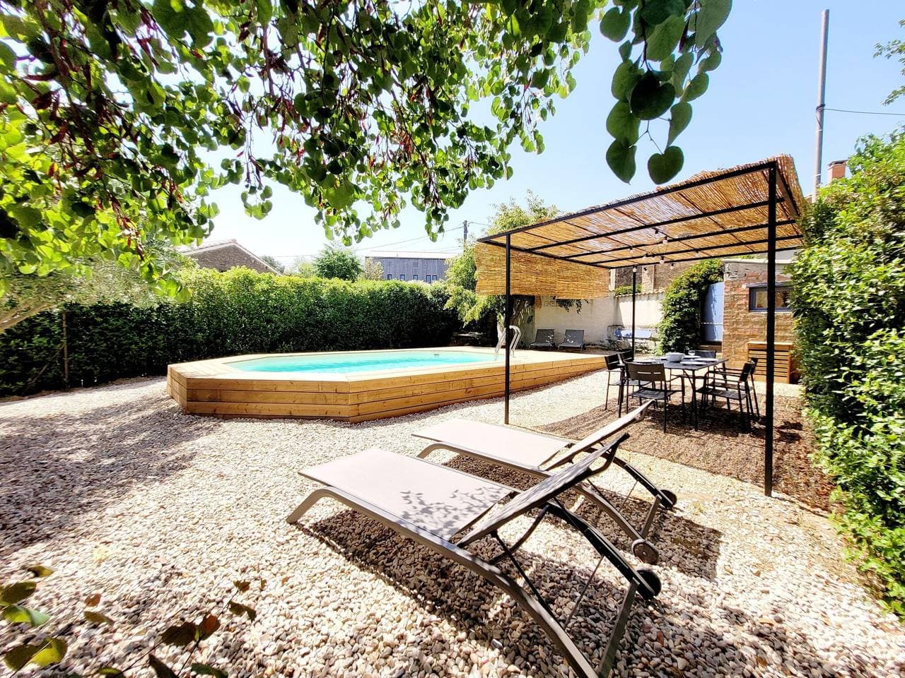 Foto 10 von 39: Dorfhaus in La Caunette mit Pool