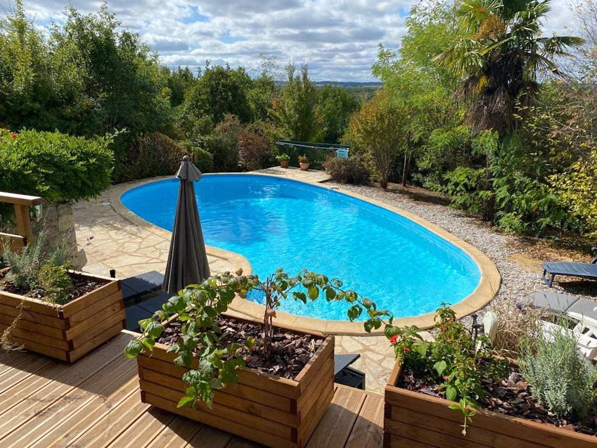 Maison charmante a Bruniquel avec piscine privee 1
