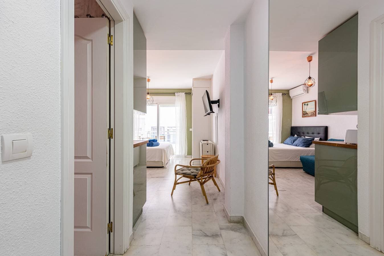Foto 11 von 20: Ferienwohnung 'Plata Centro' mit privater Terrasse und Klimaanlage