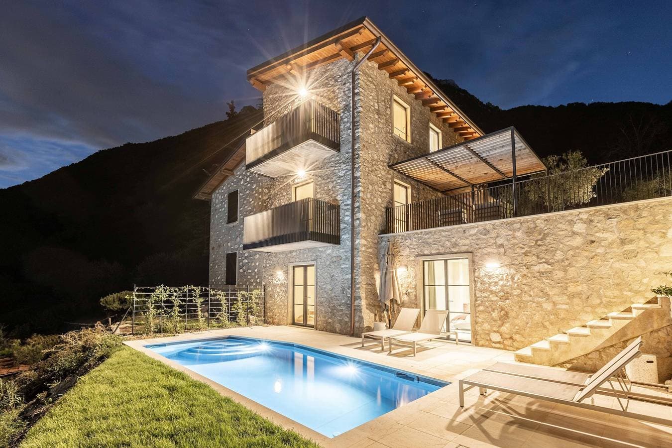 Foto 2 von 35: Villa „Engardina“ mit Seeblick, WLAN und Klimaanlage