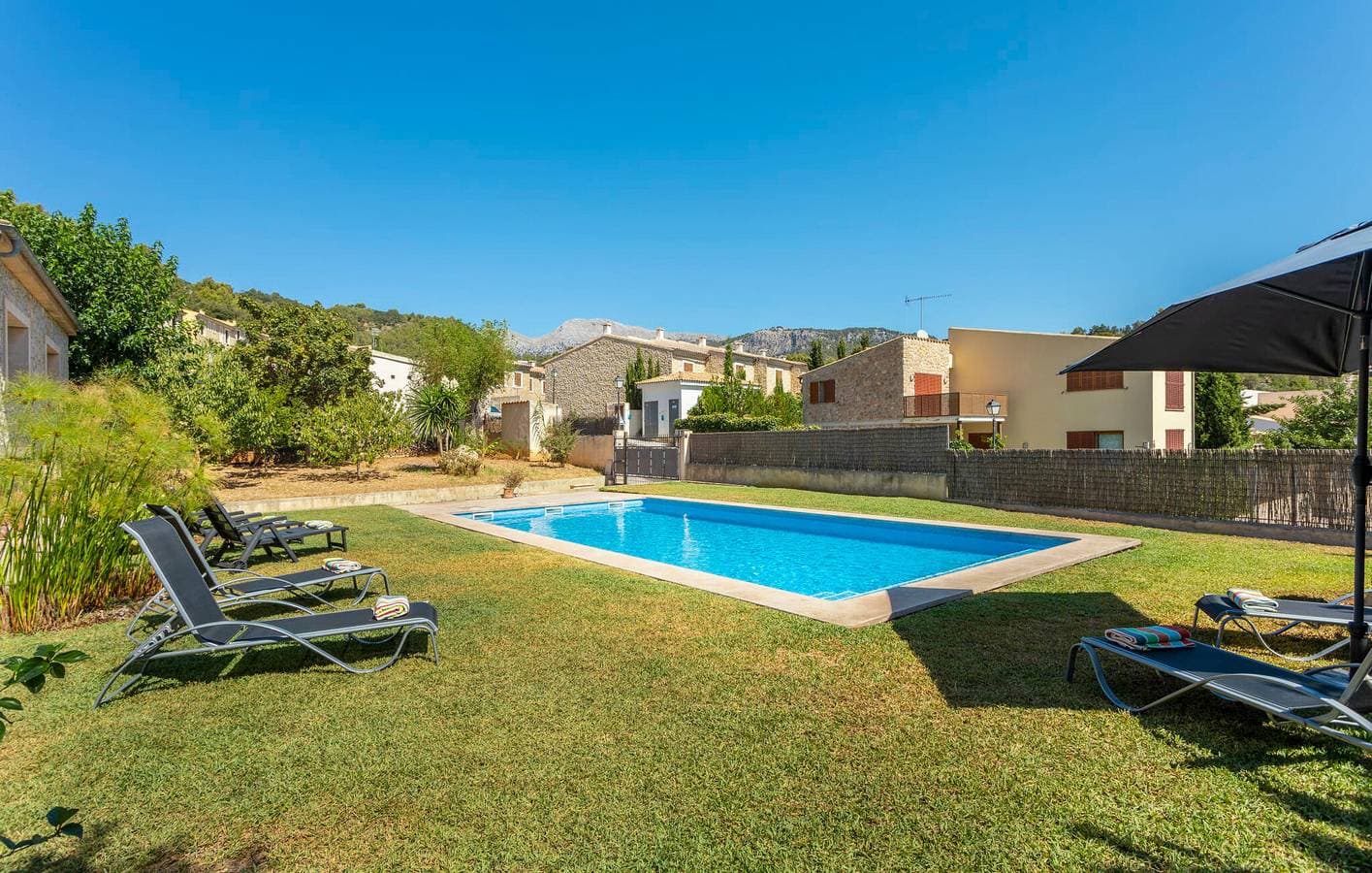 Foto 11 von 42: Gemütliche Wohnung mit Terrasse, Pool und BBQ in der Nähe von Mancor de la Vall