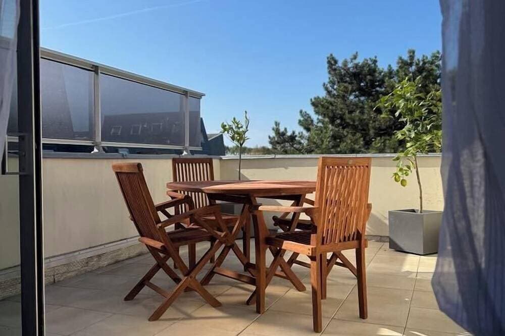 Foto 12 von 14: La mouette rieuse, terrace, sea view, beach access