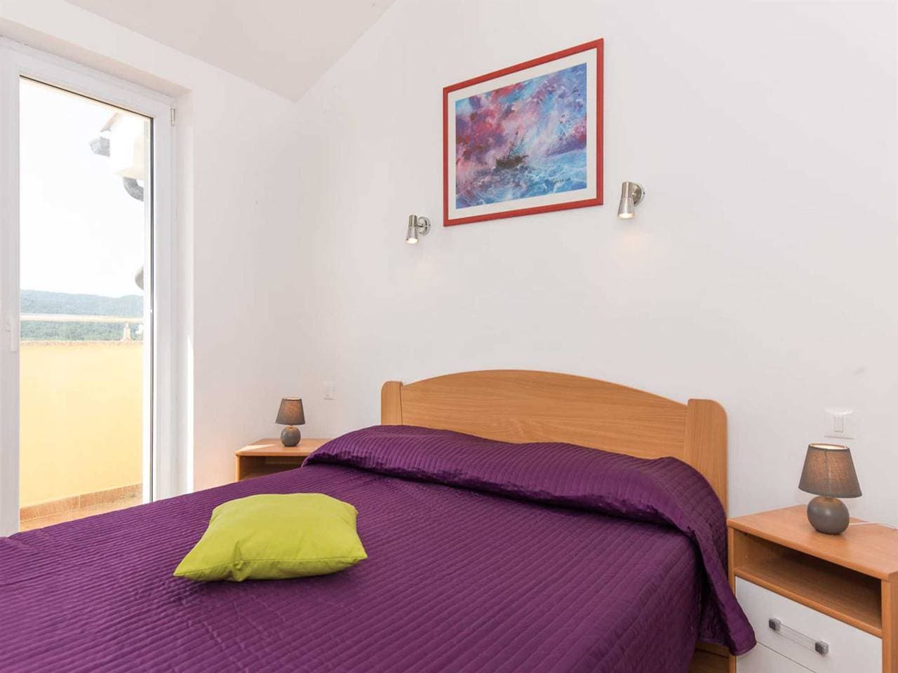 Foto 10 von 14: Ferienwohnung Josip 2 mit Meerblick