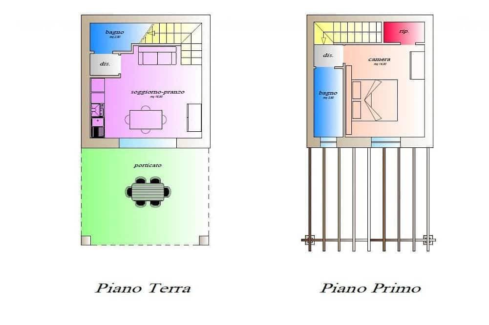 Foto 6 von 9: Cantine , one-bedroom terraced house