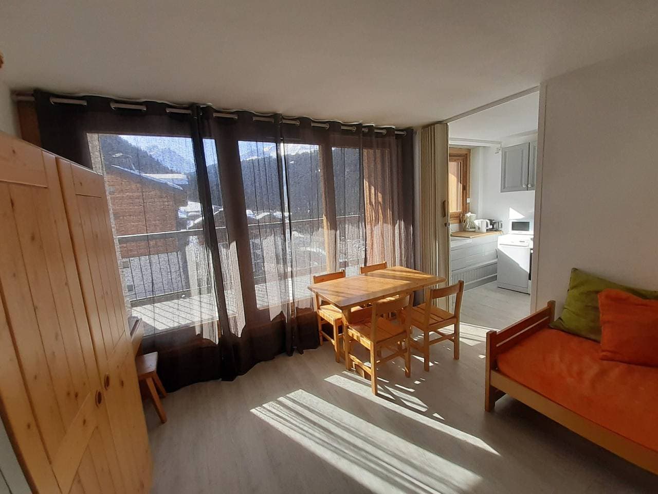 Foto 9 von 16: Ski-In Studio mit Parkplatz in Courchevel