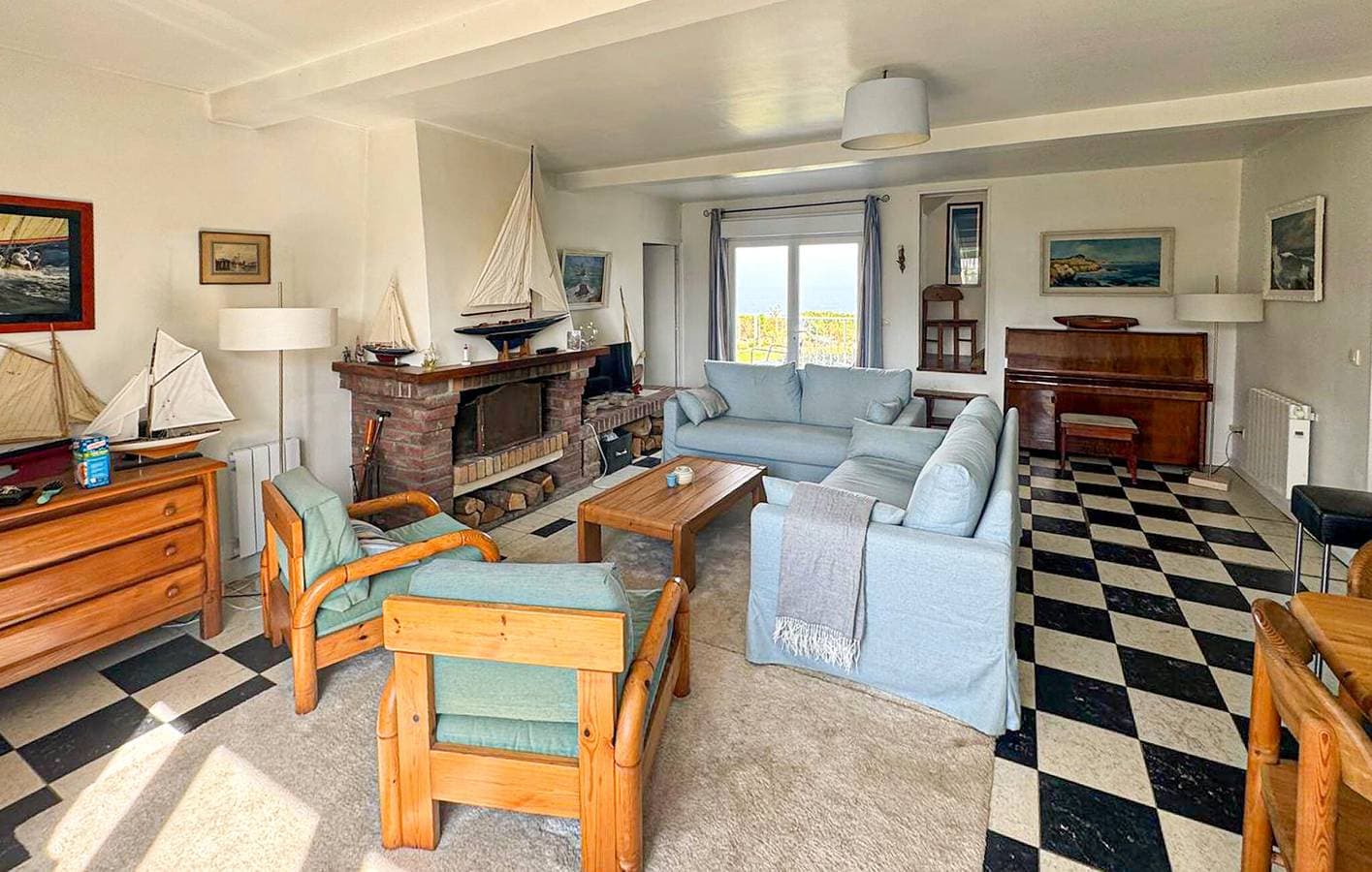 Foto 4 von 22: Gemütliche 2-Zimmer-Wohnung mit Meerblick, Garten und WLAN – 2,5 km vom Strand entfernt