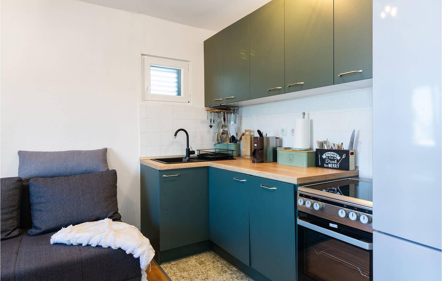 Foto 9 von 25: Wohnung an der Küste mit Meerblick, Terrasse und in der Nähe von Necujam