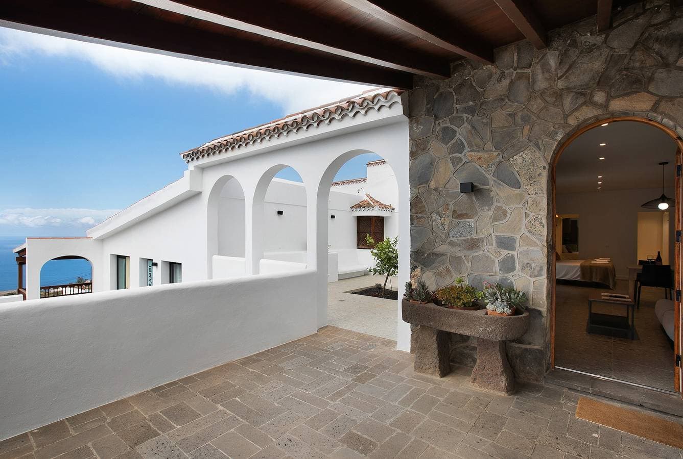 Foto 4 von 24: Ferienhaus 'Linaje del Pago Castellana' mit Bergblick, Pool und WLAN