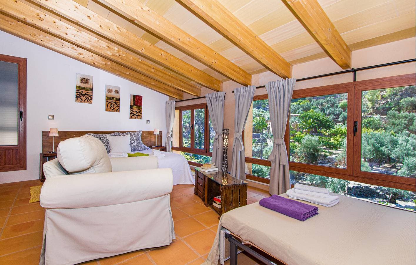Foto 6 von 28: Gemütliche Ferienwohnung mit Pool und Terrasse in der Nähe von Fornalutx