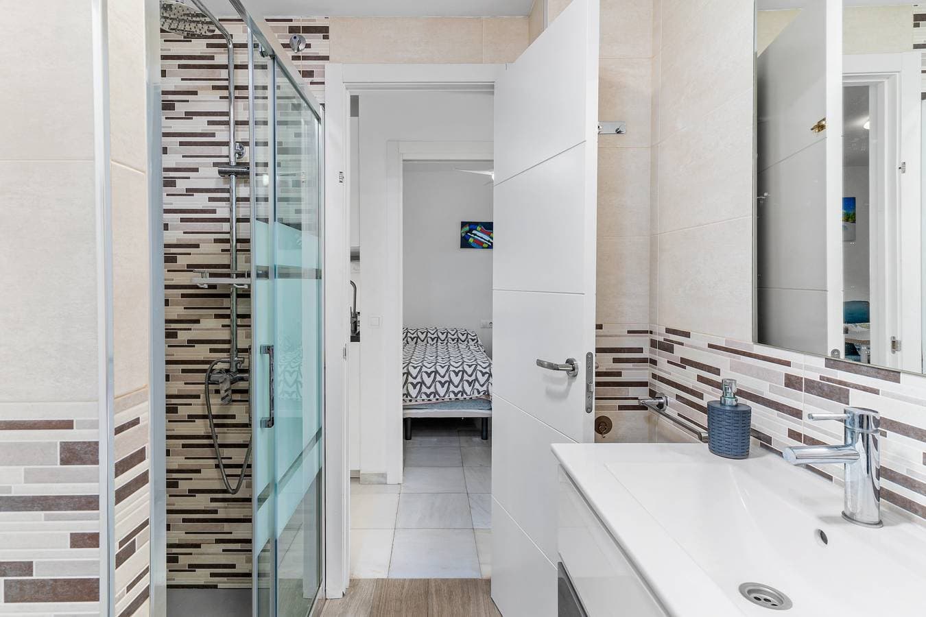 Foto 11 von 22: Ferienwohnung 'Benalmadena 2' mit Meerblick, Wi-Fi und Klimaanlage