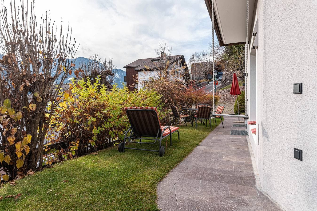 Foto 3 von 30: Ferienwohnung "Saslonch" bei Seiser Alm mit Bergblick, WLAN, Terrasse & Garten
