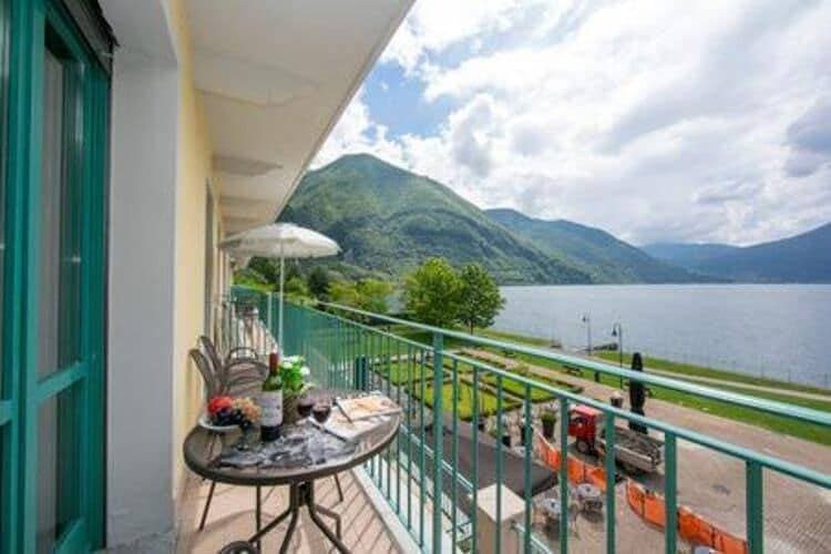 Foto 11 von 13: Ferienunterkunft in Porlezza mit Seeblick
