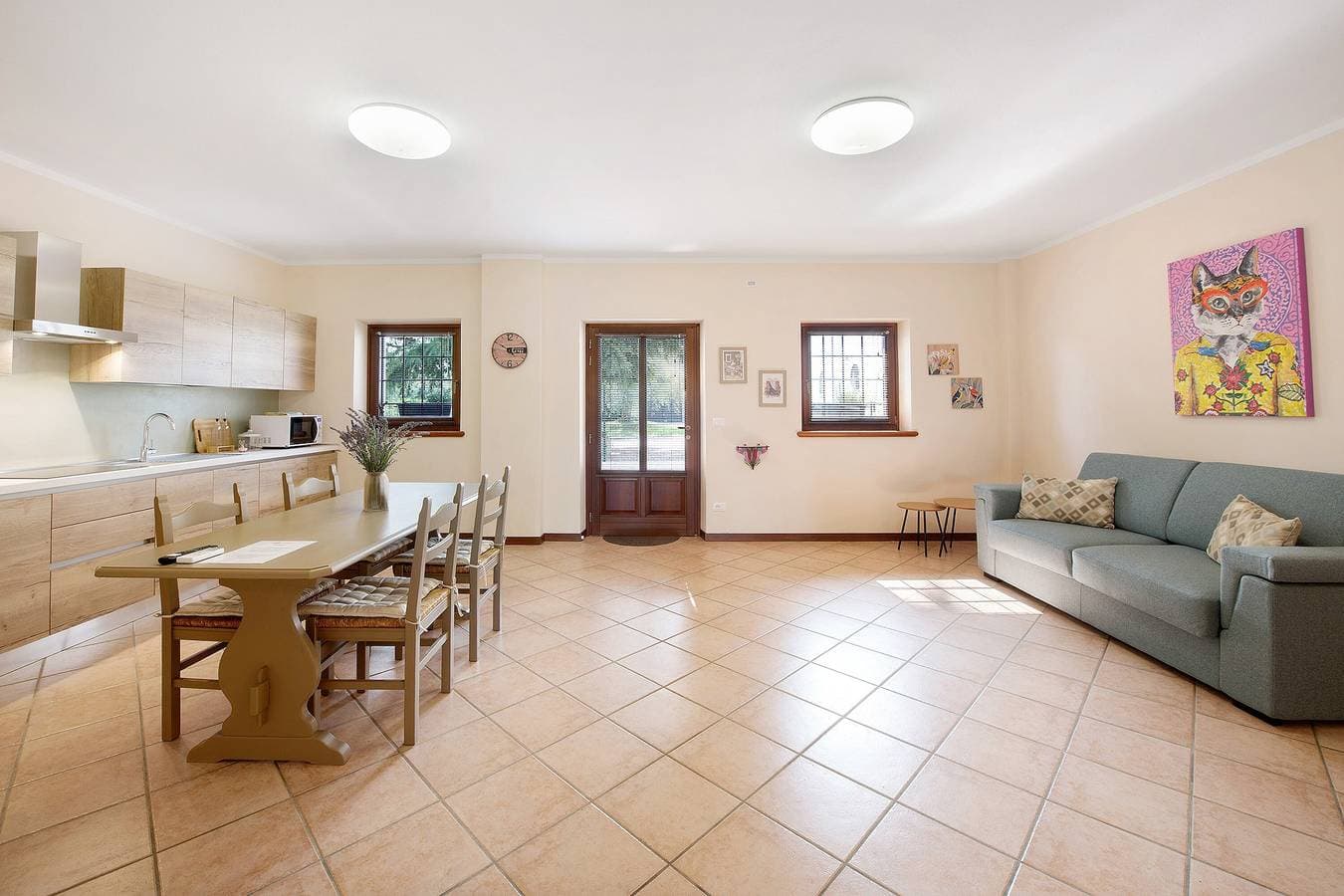 Foto 6 von 29: Ferienwohnung 'Mono Garden Colombare Teboi' mit Bergblick, Wi-Fi und Klimaanlage