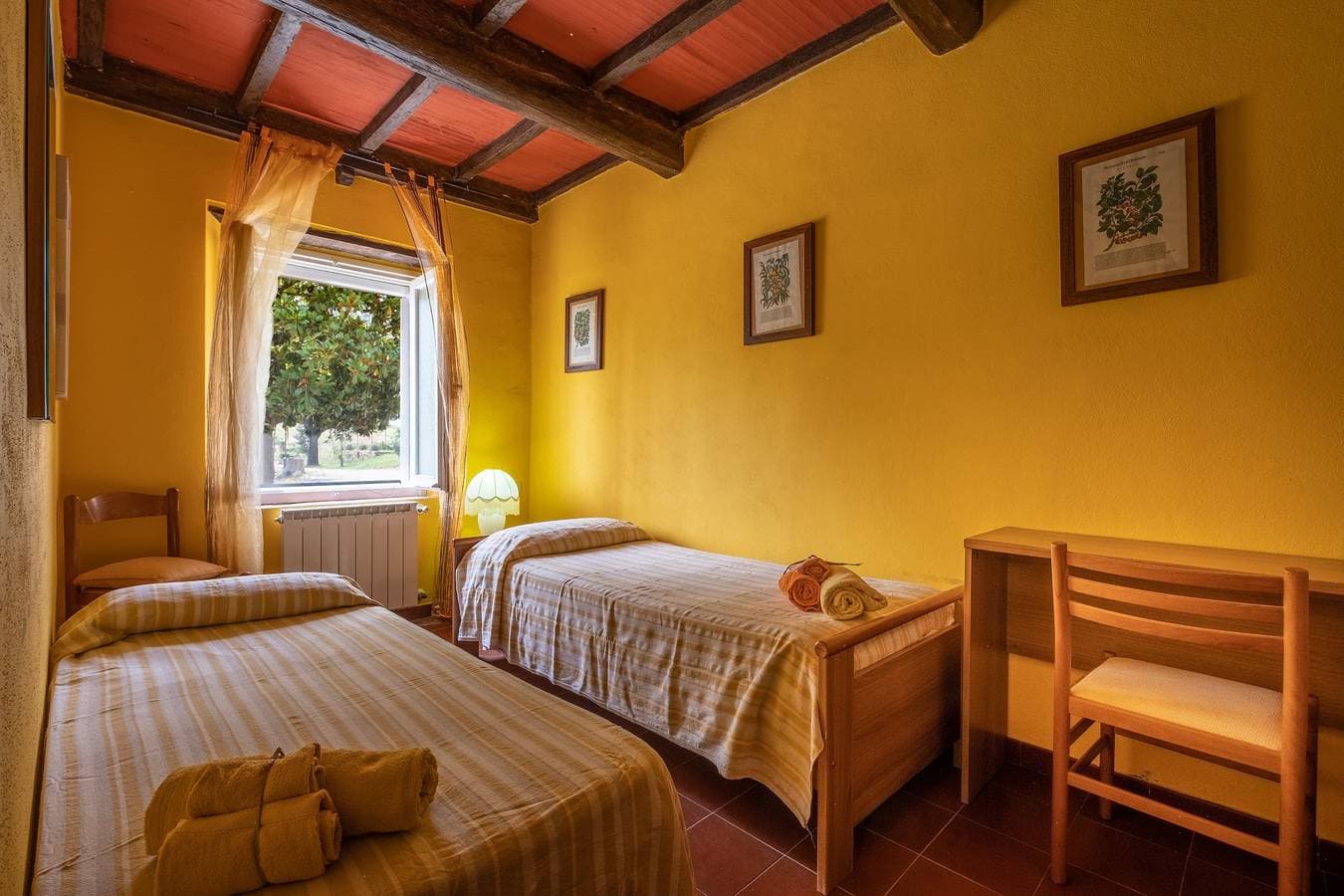 Foto 10 von 22: Ferienwohnung "Agriturismo La Pieve - Mimose" mit Gemeinschaftspool, Gemeinschaftsgarten und WLAN