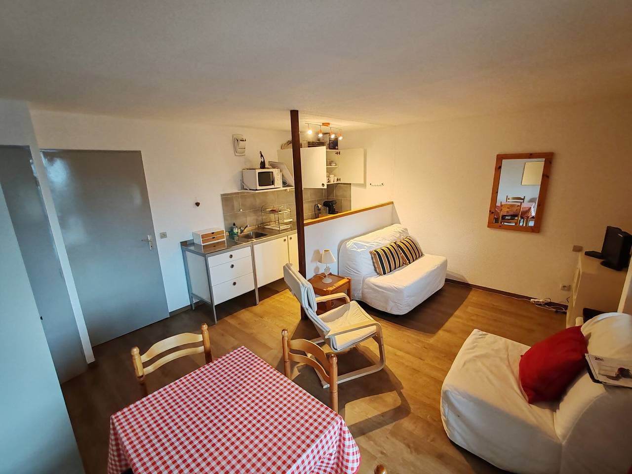 Studio in Les Deux Alpes nahe Skipisten 1