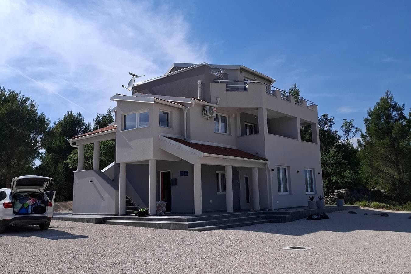 Foto 4 von 12: Studio Appartement mit Terrasse und Meerblick Pridraga - Cuskijas, Novigrad As-27969-a