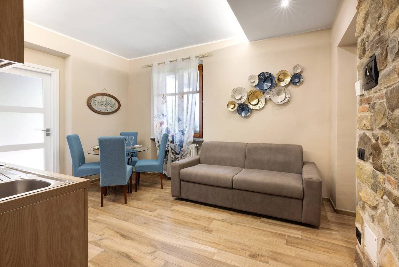 Foto 5 von 50: Ferienwohnung 'Pietra' mit Bergblick, Gemeinschaftspool und privater Terrasse