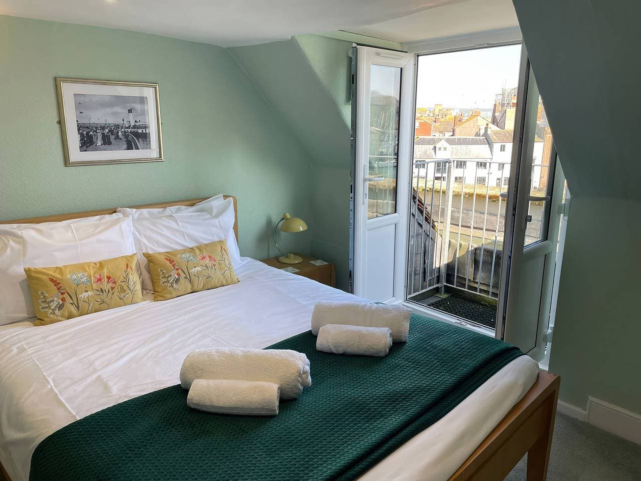 Foto 12 von 36: Ferienwohnung für 2 Personen mit Balkon