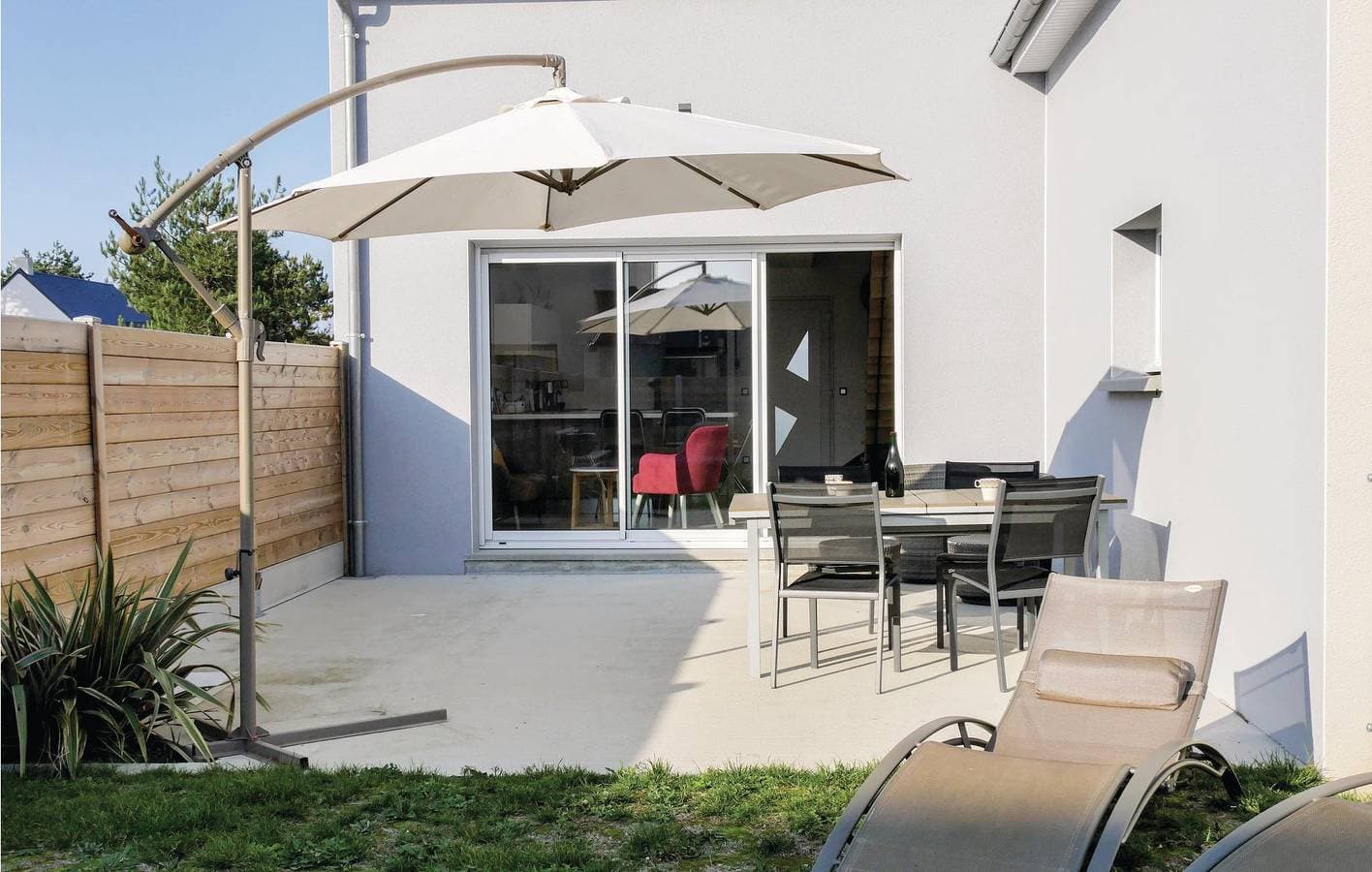 Foto 11 von 24: Appartement am Strand mit Parkplatz und Garten