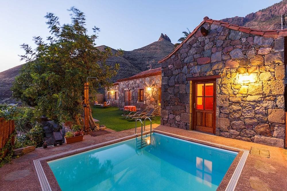 Ferienhaus Casa Tamadaba, privater Pool, strandnah, wandern im Naturpark, Agaete 1