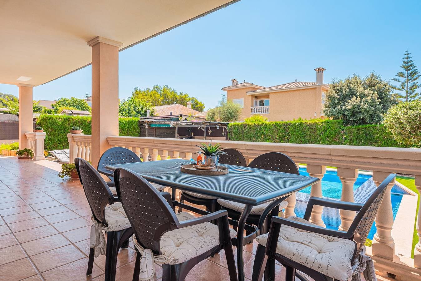 Foto 2 von 24: Villa 'S'Olivera de María' mit Bergblick, Pool, Whirlpool und privatem Grill