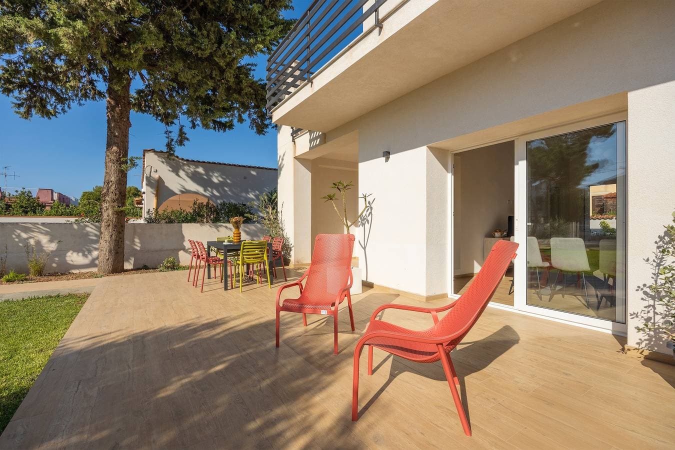 Foto 3 von 28: Villa 'Francesca - Strand und Flughafen' mit Privatterrasse, Wi-Fi und Klimaanlage