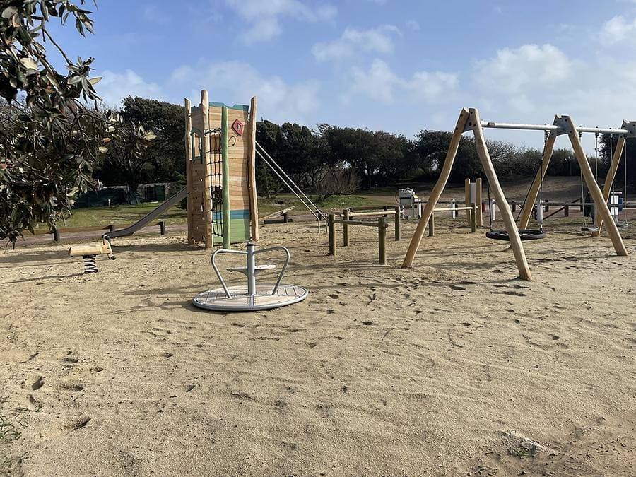 Foto 6 von 32: Camping Les Flots-Atlantique Village 2  - Bungalowzelt 4 personen - Coco Sweet| Ungewöhnlich