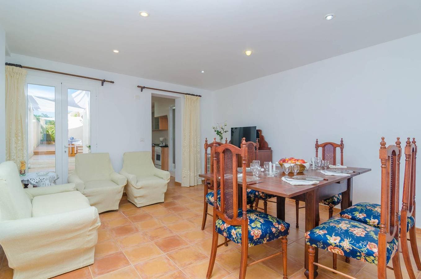 Foto 9 von 24: Can Salas - Apartment mit Terrasse in Porreres. WiFi gratis